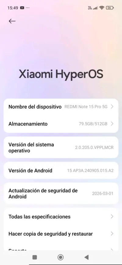 Redmi Note 15 Pro 5G - miniatura 5
