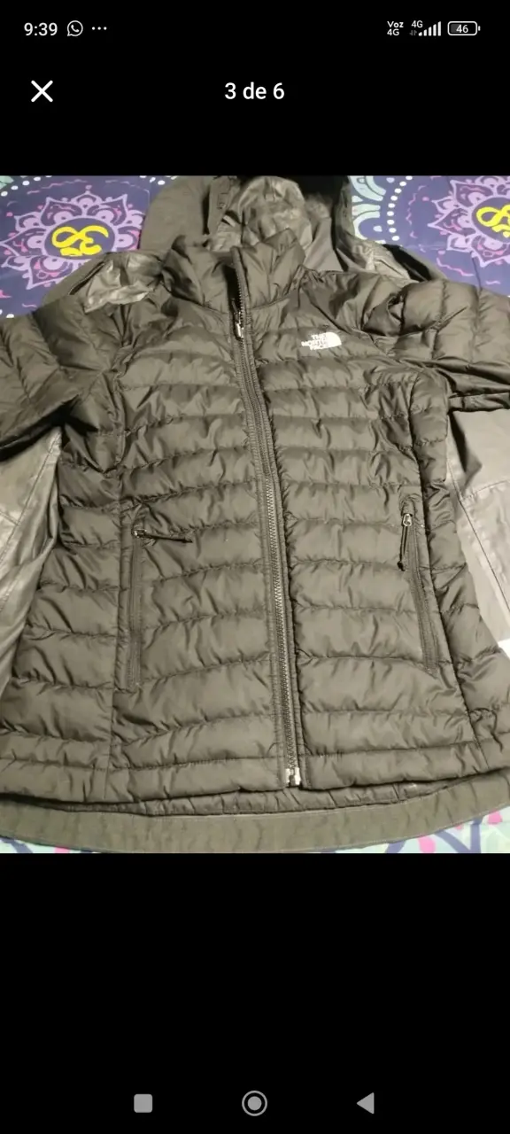 Chaqueta impermeable The North Face gris oscuro - 2