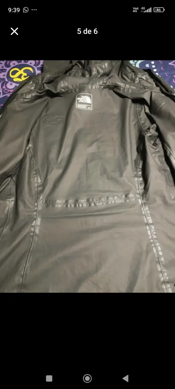 Chaqueta impermeable The North Face gris oscuro - 4