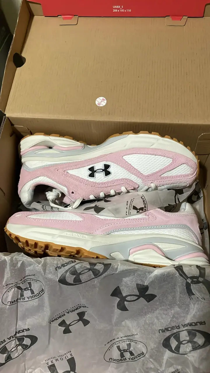 Zapatillas Rosadas Under Armour Urbanas Talla 7M - 1