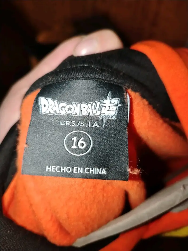 Polerón naranja Dragon Ball Super con capucha - 4