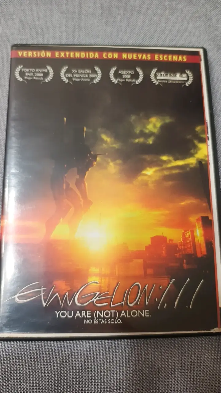 Colección de DVDs Evangelion 1.11 y 2.22 - 3