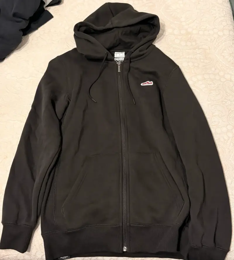 Polero negro Puma talla S oversize