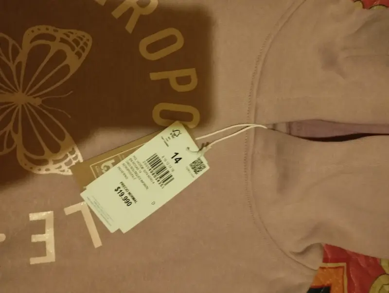 Polerón Aeropostale rosa con capucha - 2