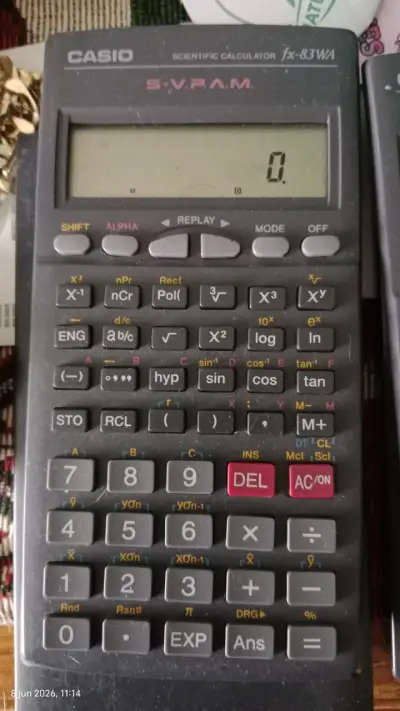 Calculadora científica Casio fx-83WA SV.P.A.M. - miniatura 1