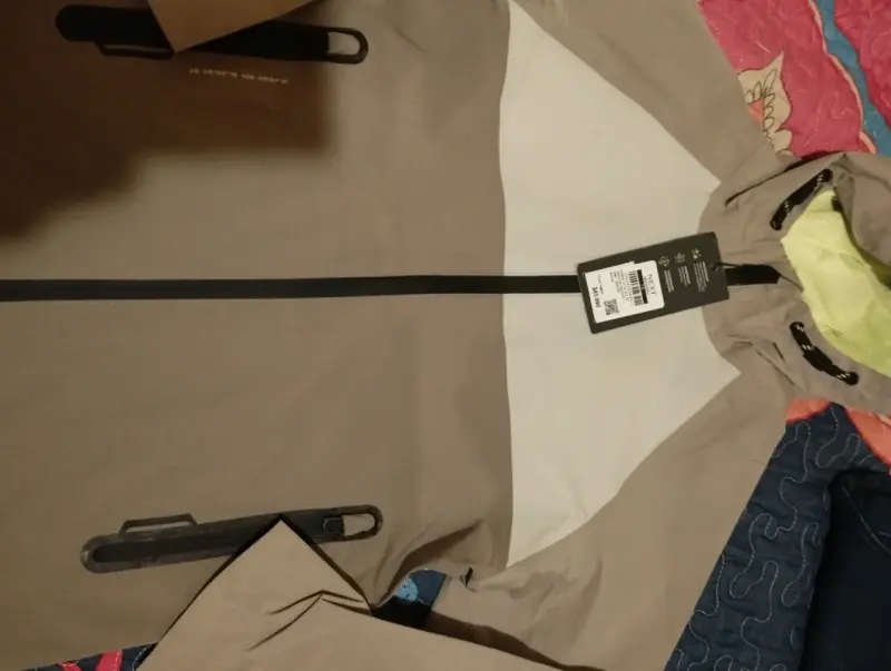 Chaqueta impermeable beige para niño Next - 1