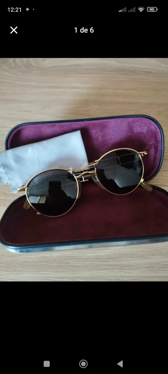 Gafas de Sol JPG con Estuche Metálico - 2