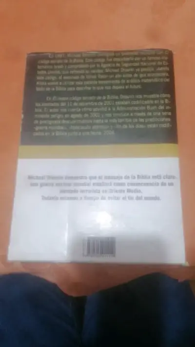 Libro El Nuevo Código Secreto de la Biblia de Michael Drosnin - miniatura 2
