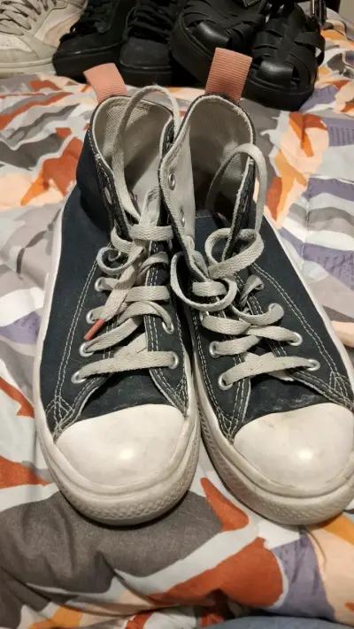Zapatillas Converse All Star negras para jóvenes - miniatura 3
