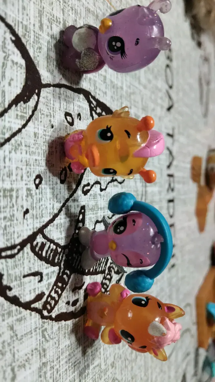 Set de Figuras de Juguete Animales Brillantes - 6
