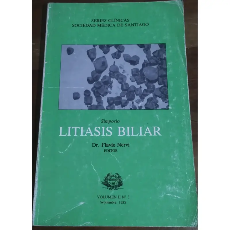 Libro Simposio Litiasis Biliar - Dr. Flavio Nervi - 1