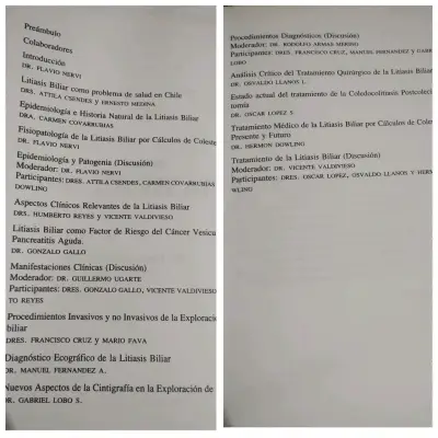 Libro Simposio Litiasis Biliar - Dr. Flavio Nervi - miniatura 3