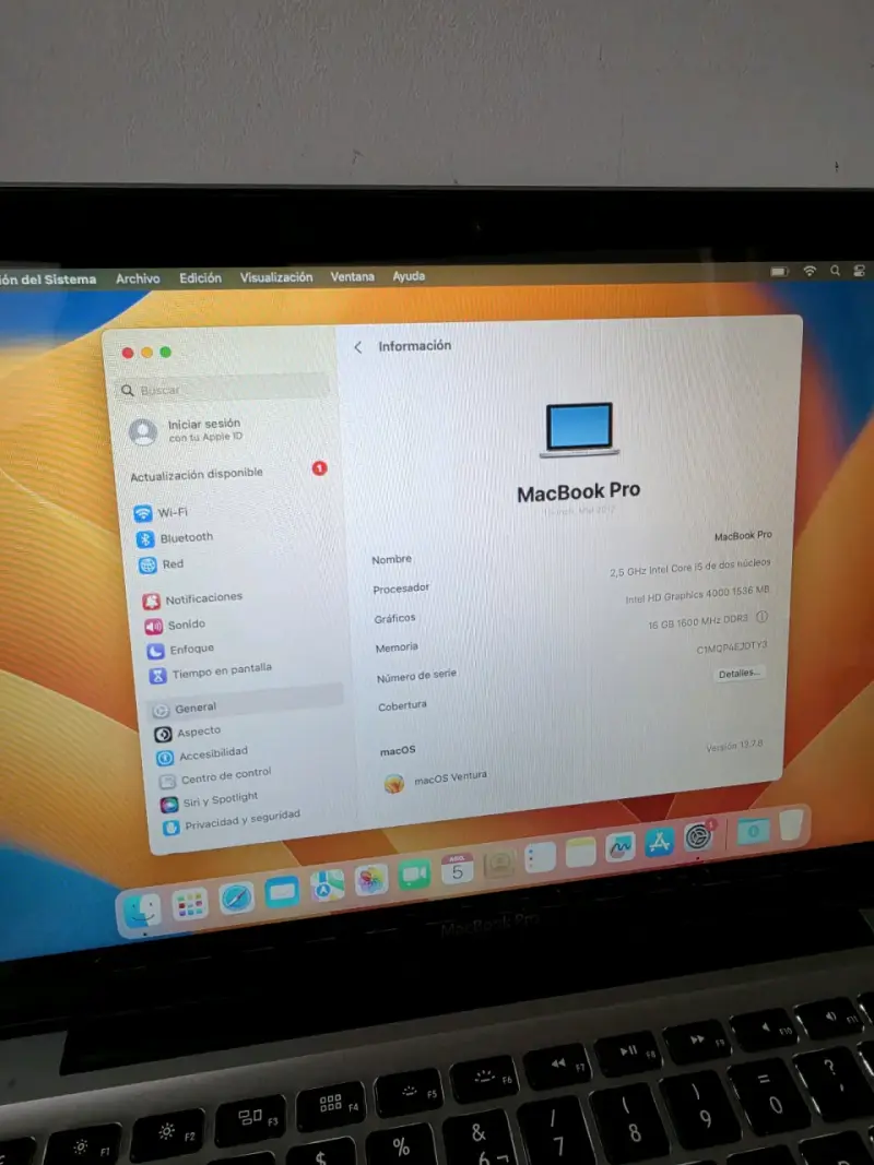 MacBook Pro 13" upgrade - 6