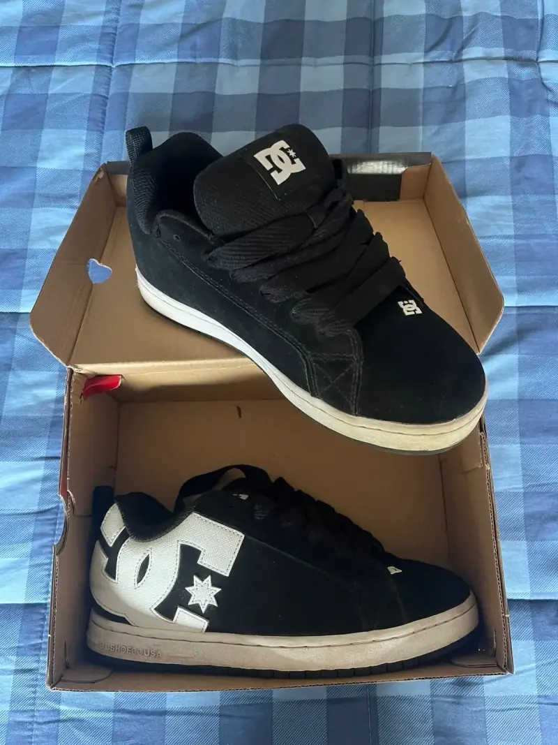 Zapatillas DC Court Graffik negras para hombre - 2