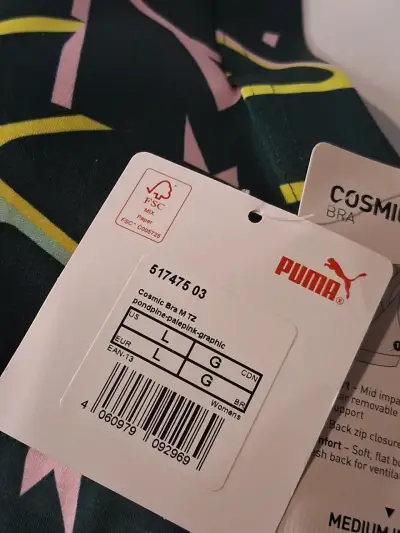 Top deportivo Puma estampado gráfico multicolor - miniatura 3