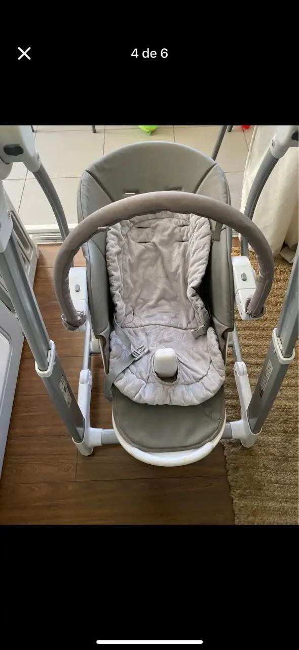Silla de comer para bebé Infanti ajustable - 5