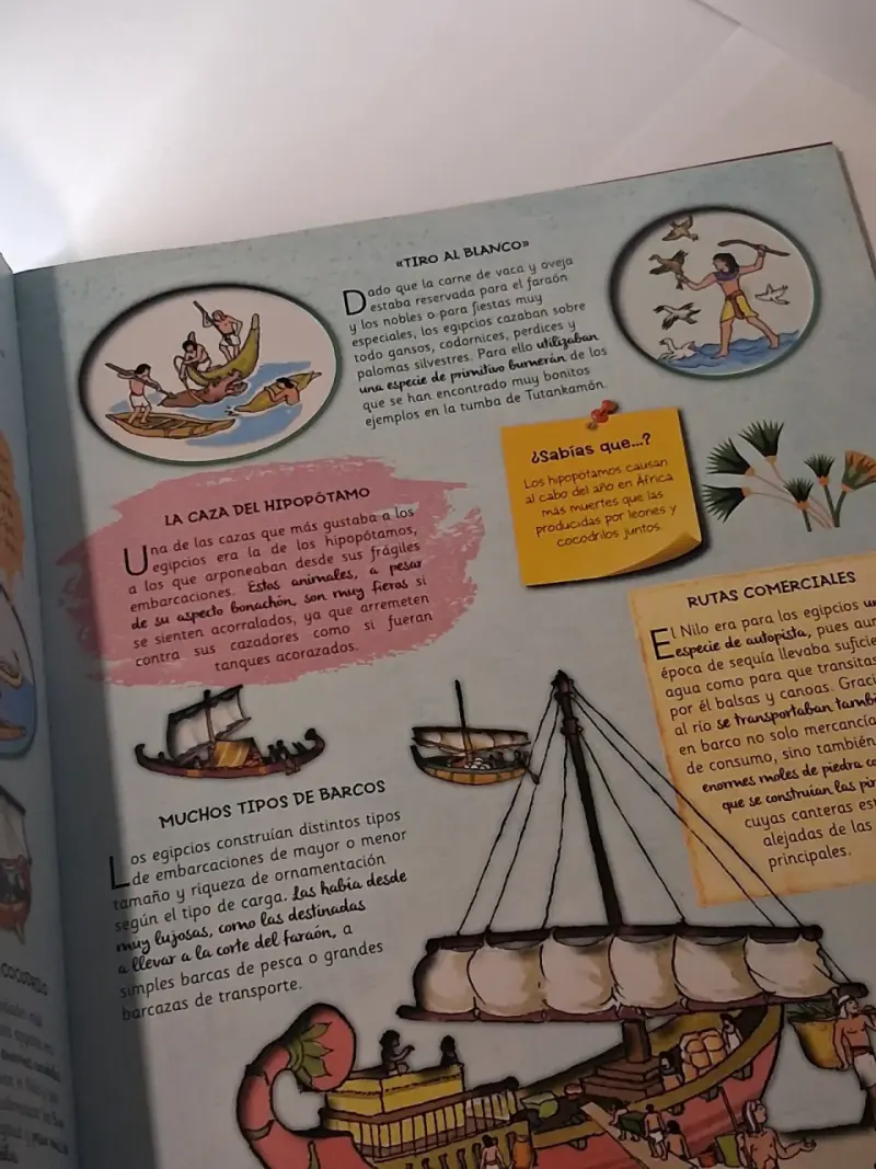 Libro Egipto Misterioso con Sarcófago de Tutankamón - 3