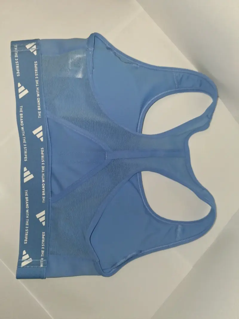 Top deportivo azul para mujer Adidas - 2