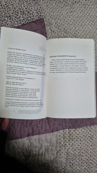 Libro Kitchen de Banana Yoshimoto - miniatura 3