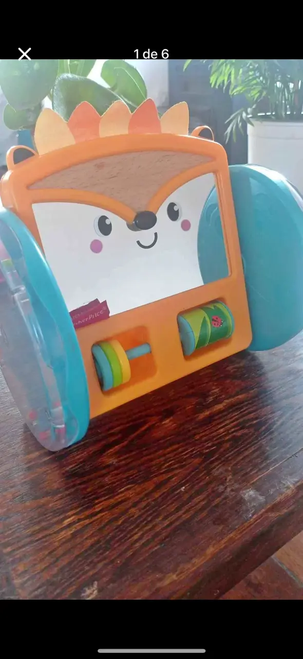 Juguete Erizo con Espejo y Sonajero Fisher-Price - 1