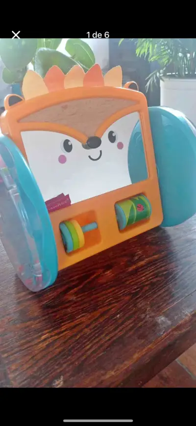 Juguete Erizo con Espejo y Sonajero Fisher-Price - miniatura 1