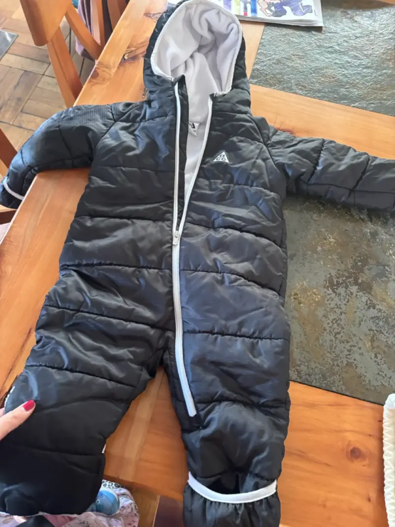 Enterito de invierno para bebé ACG negro - 2