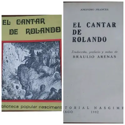 El cantar de Rolando. Traducción Braulio Arenas - miniatura 1