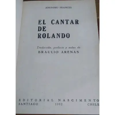 El cantar de Rolando. Traducción Braulio Arenas - miniatura 3