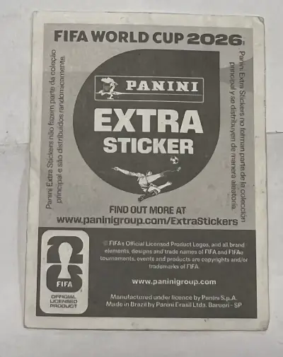 Lámina Extra Sticker Panini Lionel Messi FIFA - miniatura 4