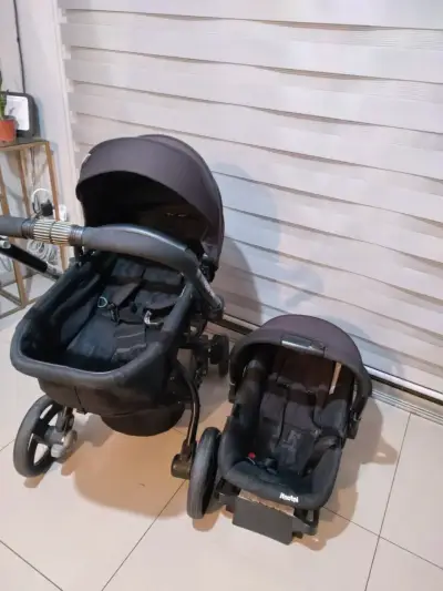 Coche de bebé con silla de auto Infanti - miniatura 1