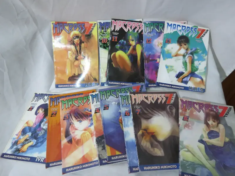 Colección de mangas Macross 7 Trash de Haruhiko Mikimoto - 1