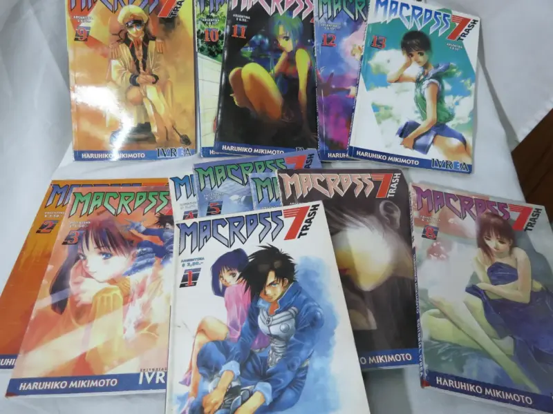 Colección de mangas Macross 7 Trash de Haruhiko Mikimoto - 2