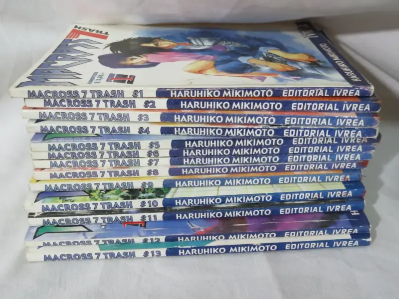 Colección de mangas Macross 7 Trash de Haruhiko Mikimoto - 3