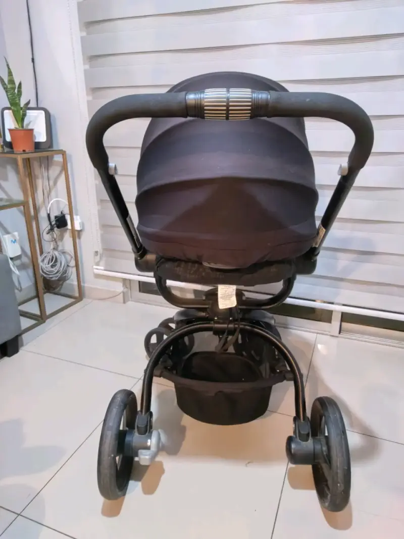 Coche de bebé con silla de auto Infanti negro - 5