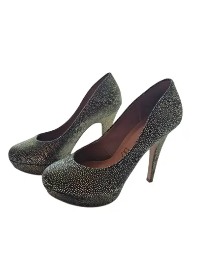 Zapatos de Tacón Alto fiesta Cacharel dorado - miniatura 3
