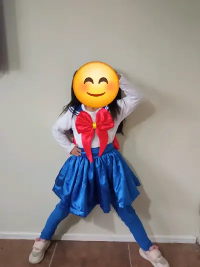 Disfraz sailor moon niña talla 6 - miniatura 1
