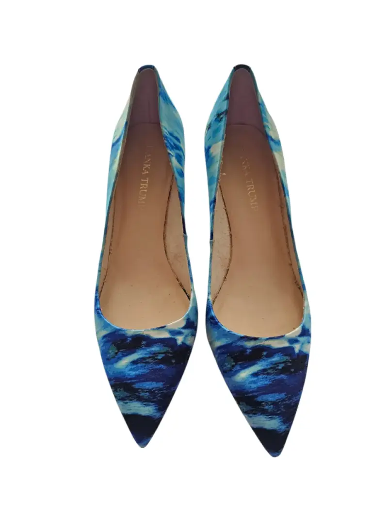 Zapatos de Tacón Azul fiesta marca Ivanka Trump - 2