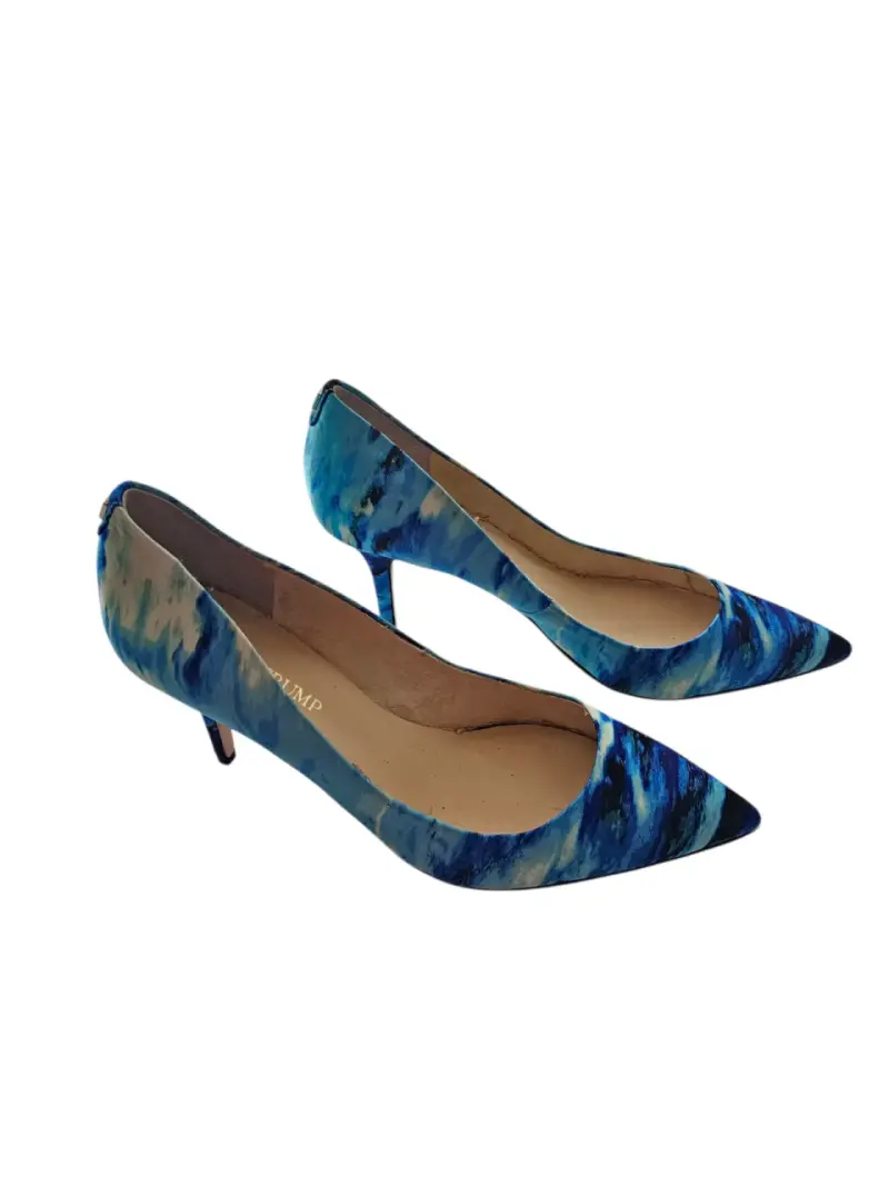 Zapatos de Tacón Azul fiesta marca Ivanka Trump - 3