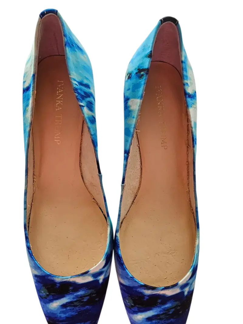 Zapatos de Tacón Azul fiesta marca Ivanka Trump - 6