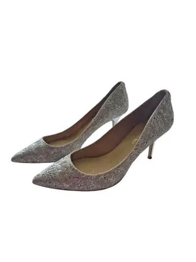 Zapatos de Tacón Plateados marcaIvanka Trump - miniatura 1