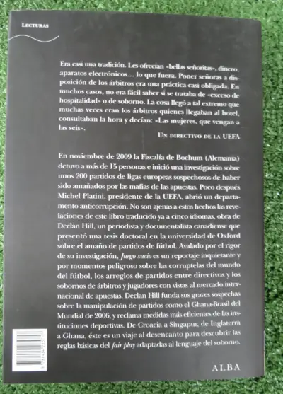 Libro Juego Sucio de Declan Hill - miniatura 2