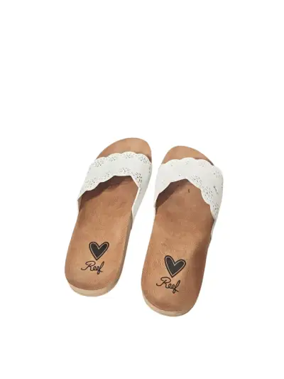 Sandalias planas blancas Reef 38 - miniatura 4