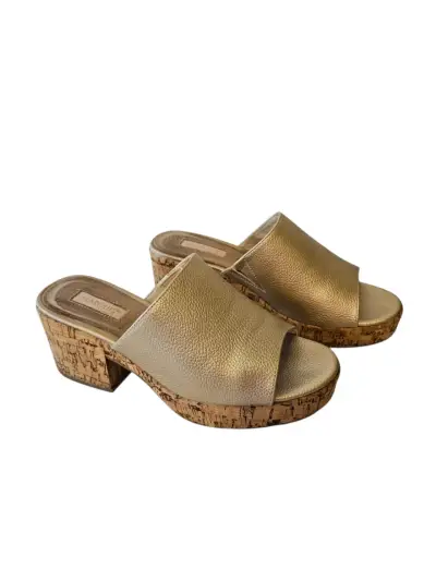 Sandalias plataforma doradas Marquis T38 - miniatura 1