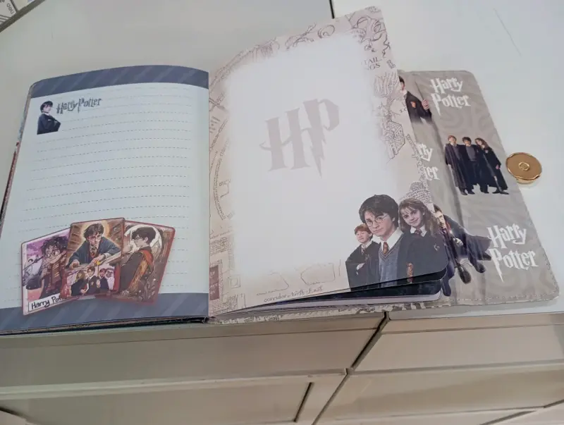 Cuaderno Harry Potter con diseño de casas - 5