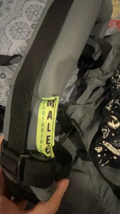 Mochila Evolutiva acero 100% lino - miniatura 2