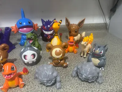 Figuras pokemon 3d pintadas con acrílicos - miniatura 2