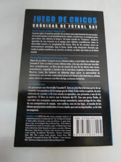 Libro 'Juego de Chicos' de Facundo R. Soto - miniatura 2