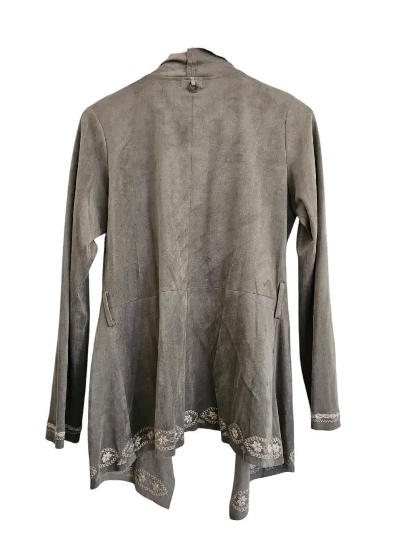Chaqueta gris bordada UMBRALE S - 2