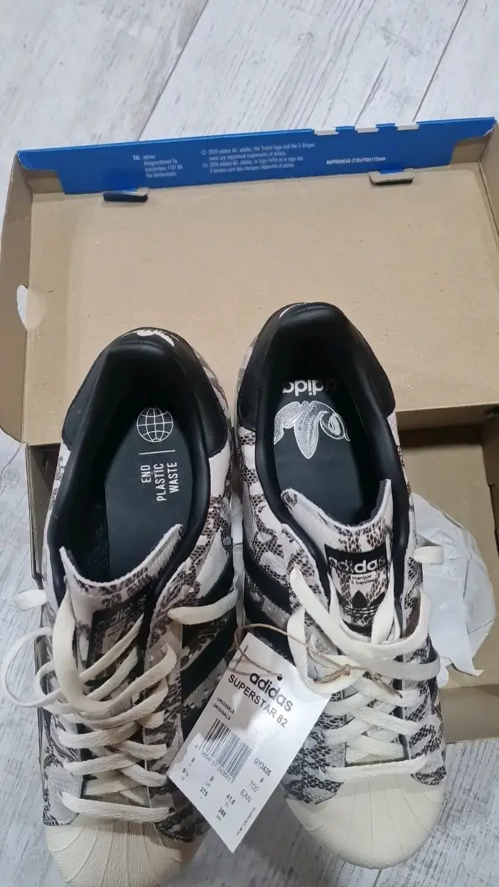 Zapatillas Adidas Superstar 82 Animal Print - 3