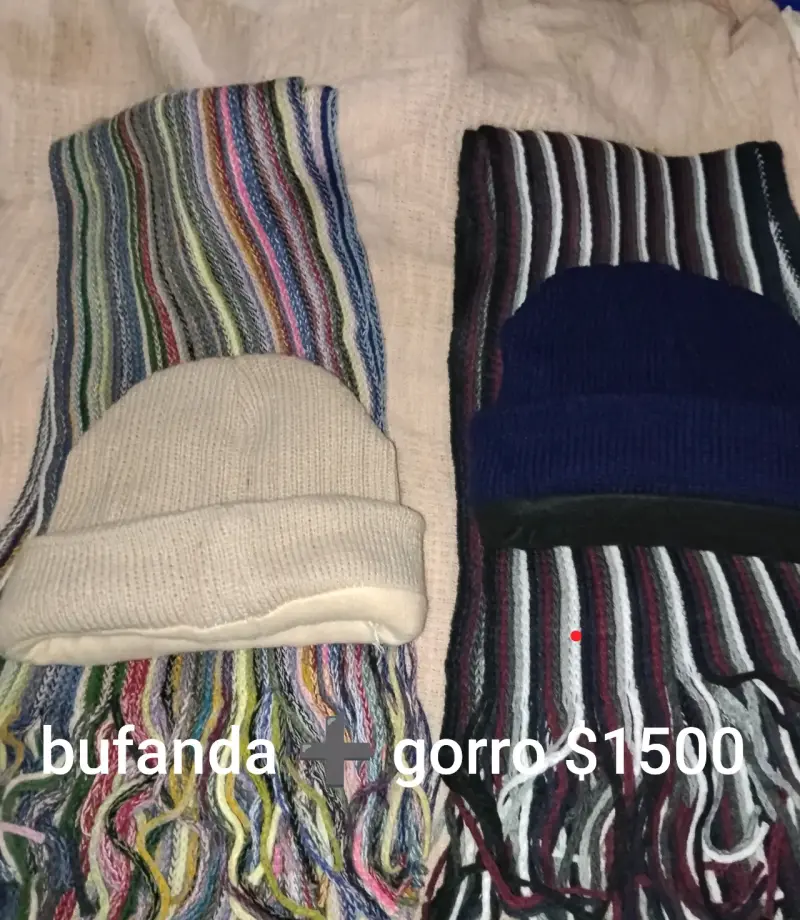 Bufanda de lanilla en varios colores - 3
